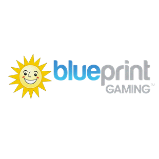 Blueprint Gaming softwarelogo voor BetFoxx Casino slots